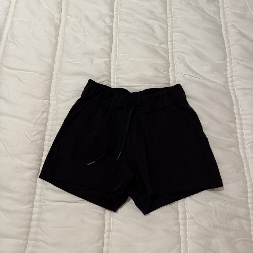 High Times lululemon athletica Black Athletic Shorts. Size 4. Worn once.